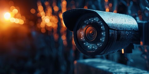  security camera and surveillance concept