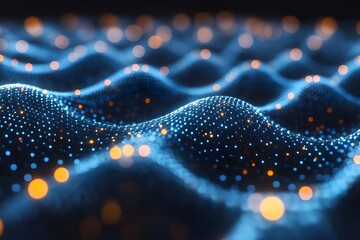 Neural Networks: Graphical representation of complex algorithms A visual representation of a neural network, with nodes and connections that illustrate how AI algorithms work.