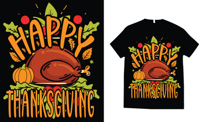 THANKSGIVING DAY T-SHIRT DESIGN