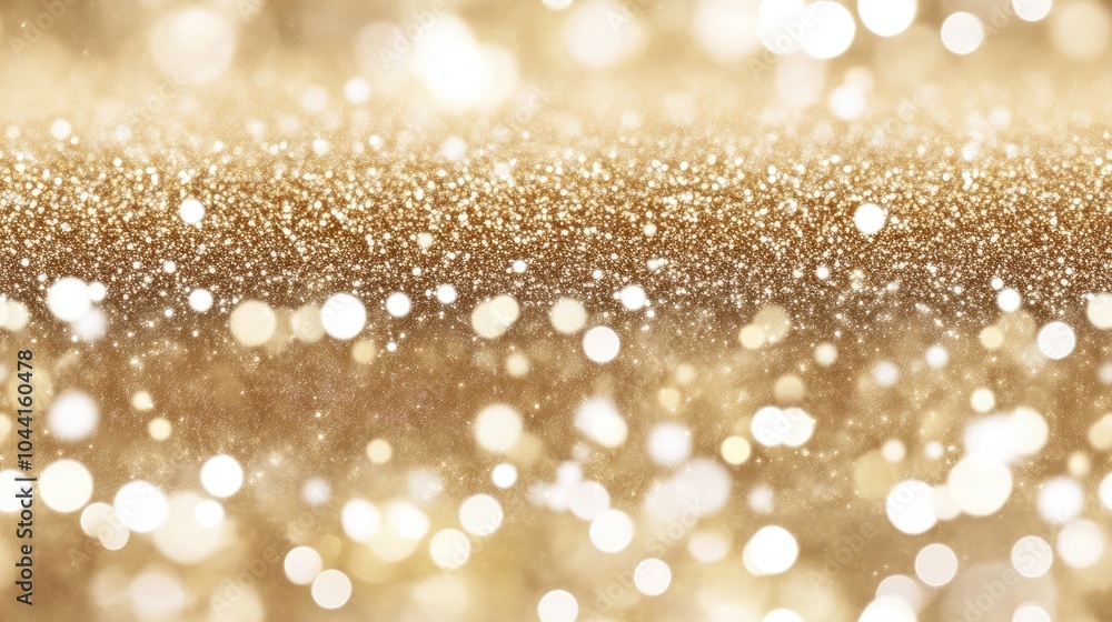 Poster luxurious golden waves flow gracefully, capturing light and creating a stunning visual effect perfec