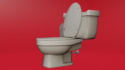 Toilet Seat and Tissue Paper