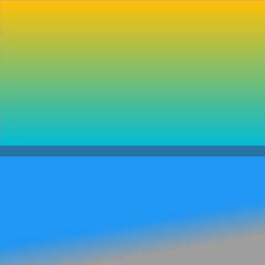 Obraz premium Bright abstract gradient with calming bright yellows, greens and blues.