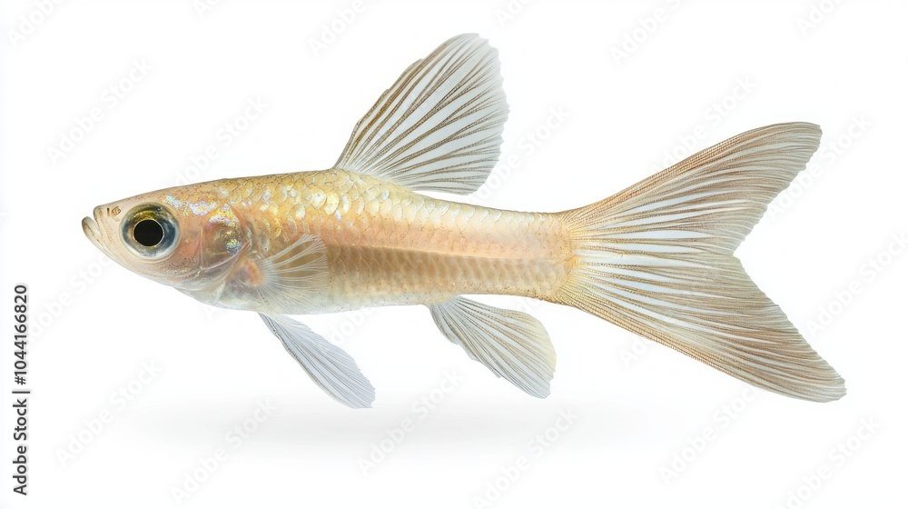 Poster flying fish effortlessly glides above surface showcasing its long fins and streamlined body adapted 