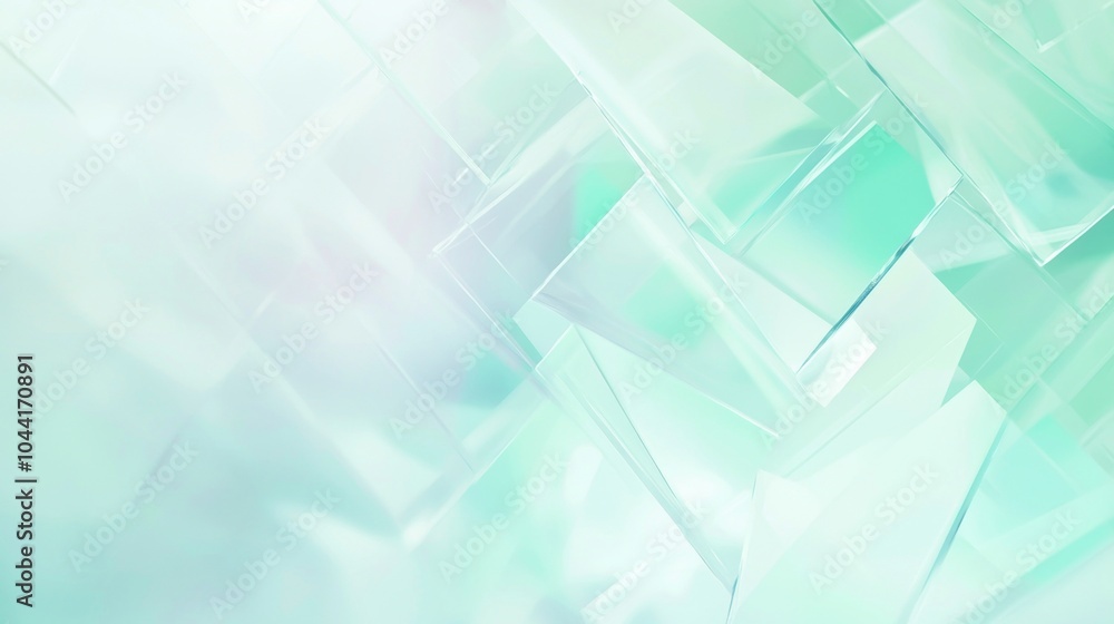 Poster abstract background with intersecting geometric shapes creating a sense of depth and modernity, idea