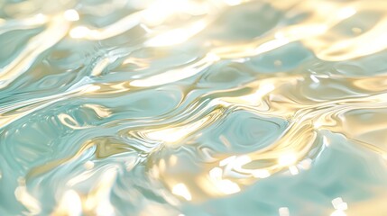 Mesmerizing golden liquid backdrop for various uses: luxury, modern design, advertising, branding. Ideal for spa, beauty, or cosmetic themes