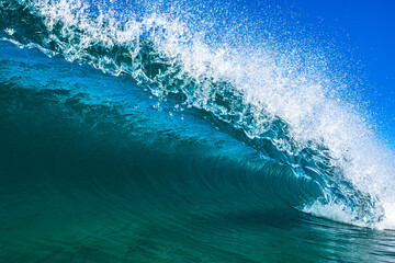 crashing waves 