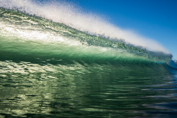 crashing waves 