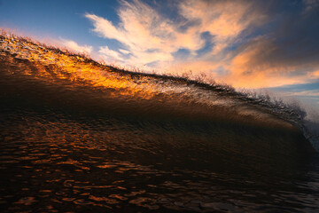 crashing waves 
