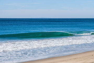 crashing waves 