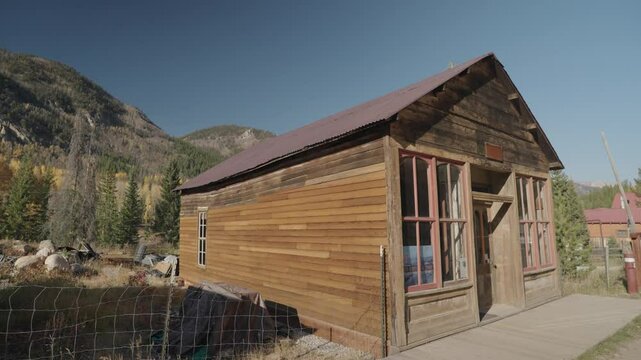 Saint Elmo, Colorado, USA - One of the most well preserved ghost town, Located in Chaffee County, was founded in 1880. Built around mining.