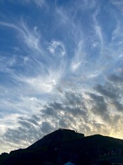 people on mountaintop