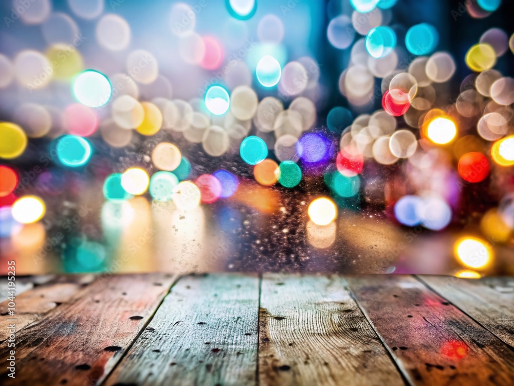 Aufkleber grunge desktop backgrounds with bokeh effect for unique and artistic spaces
