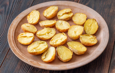 Roasted baby potatoes