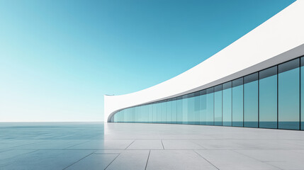 Modern Urban Architecture Square