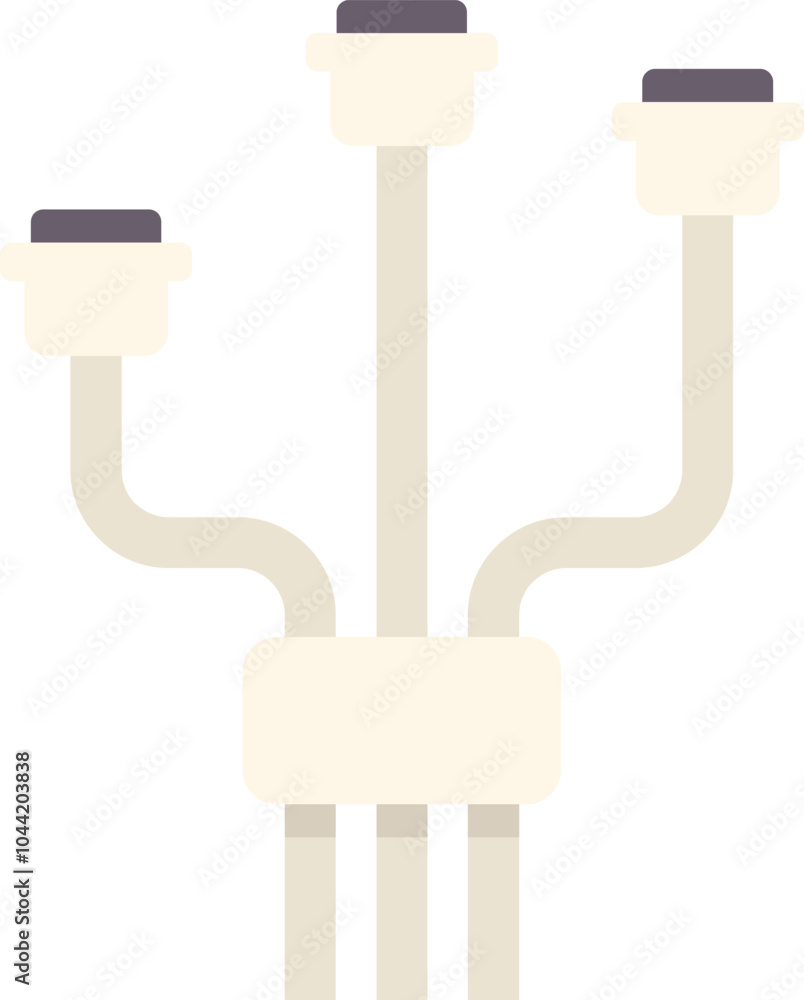 Poster electronic microchip connecting circuits, symbolizing semiconductor technology and innovation in com