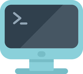 Computer monitor is displaying a command line interface, hinting at the intricate world of software development