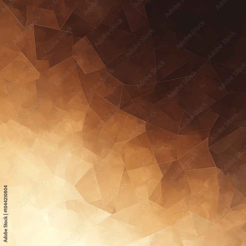 Poster abstract warm tones create a textured background with shades of brown and cream, evoking a sense of 