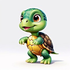 Obraz premium Niedliche Schildkröte