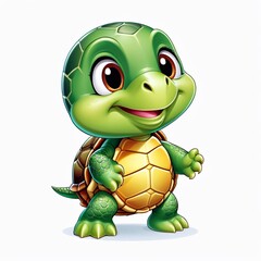 Obraz premium Niedliche Schildkröte