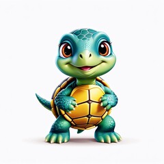 Obraz premium Niedliche Schildkröte