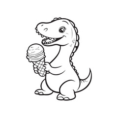 dinosaur vector illustration