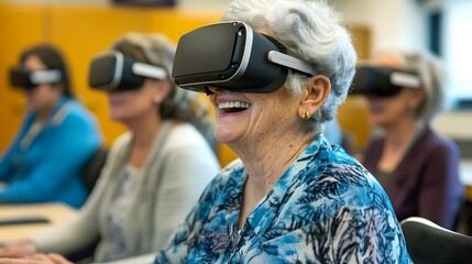 Older Adults Engaging with Virtual Reality Technology Experience