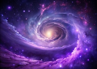 Fototapeta premium Stunning Galaxy Purple Background for Minimalist Photography and Designs
