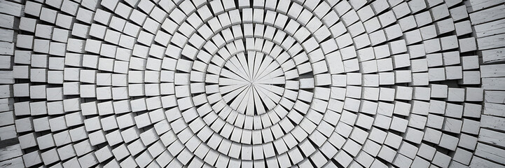 Naklejka premium White geometric pattern abstract background modern design minimalist style clean and simple perfect for website or app design 