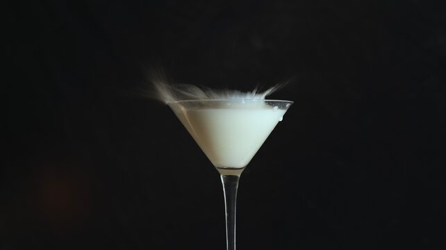 Lait di Riz en verre, blanc, noir, clair, transparent, boire