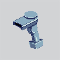 Pixel art illustration Barcode Scanner. Pixelated code Scanner. Barcode Scanner Transaction pixelated for the pixel art game and icon for website and video game. old school retro.