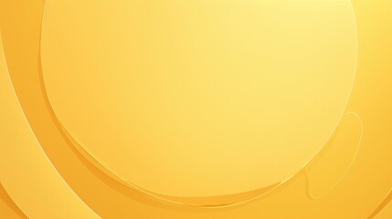 Yellow and White Gradient Cover Featuring a Simple, Flat Design with a Circular Pattern, Emphasizing Minimalist Art and Symmetrical Composition.