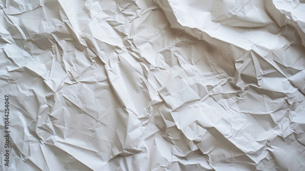 Poster crumpled paper texture for background use