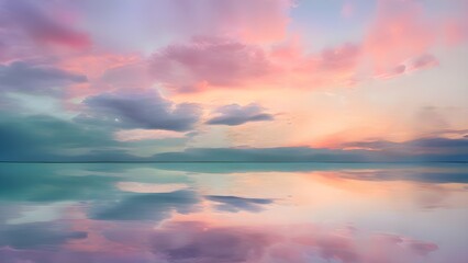 Naklejka premium Abstract minimalist landscape background 