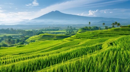 Obraz premium Rice Terraces in Bali