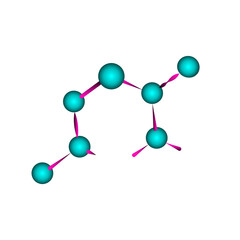 Molecule structure design PNG