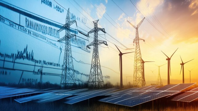 Electric Bill with Rising Prices and Renewable Energy