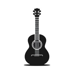 guitar logo icon symbol template design