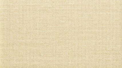 Fototapeta premium Seamless texture of canvas fabric background in beige color