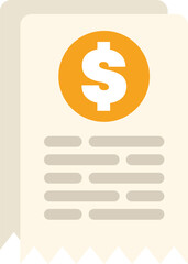 Paying taxes using online banking app with dollar coin on it, online payment concept