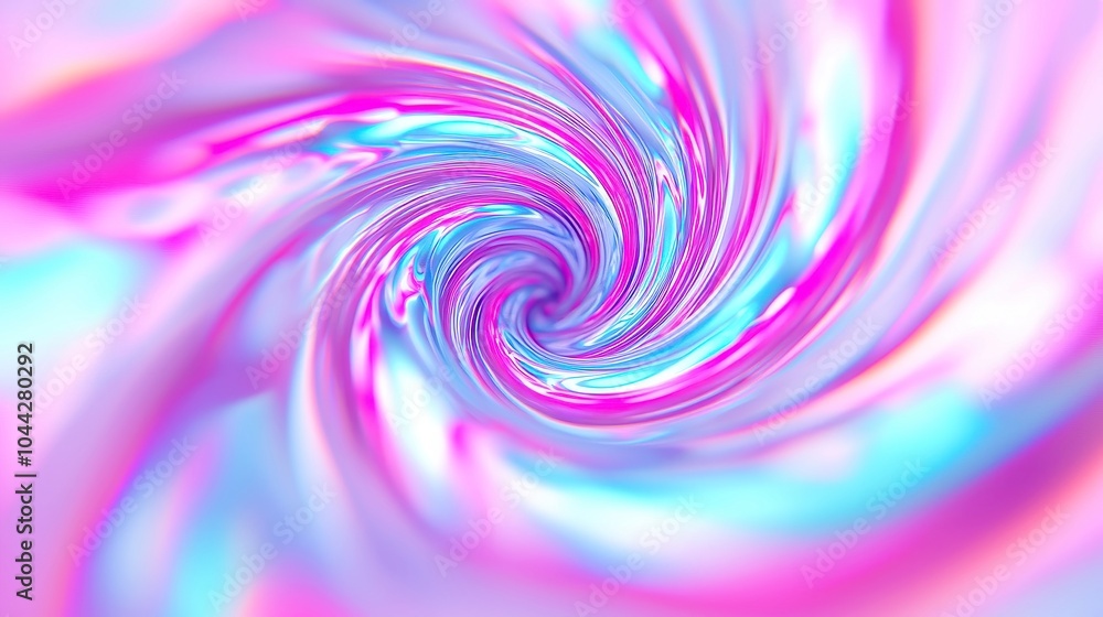 Poster vibrant swirling kaleidoscope pattern, a dynamic blend of retro psychedelic colors and shapes creati