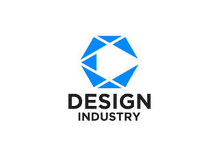 Fototapeta premium Abstract Letter C Logo Gradient Circular Rounded with Connected Dots.