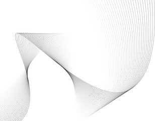 ウェーブ背景素材　テクノロジー　黒