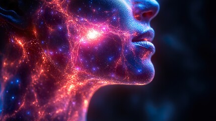 Cosmic Consciousness: A Dreamlike Abstract Artwork