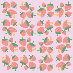 strawberry pattern