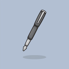 Vector illustration Pen. Vector design Ballpoint. Office Pen Ballpoint design illustration and icon for website, digital and print