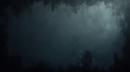 Fototapeta premium Dark Distressed Wall With Grungy Texture Background Design