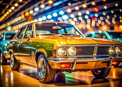 Vintage Vehicle Photography of 1975 GM Opala Comodoro at Classic Car Fair