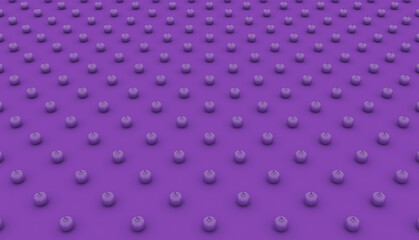 Halloween themed background, 3D art render purple pumpkins pattern in a purple background