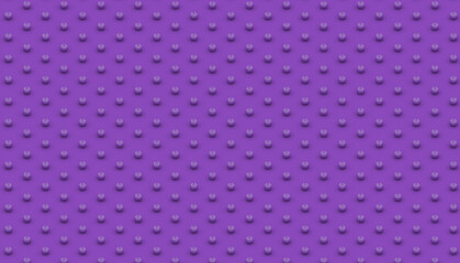 Halloween themed background, 3D art render purple pumpkins pattern in a purple background, small pumpkins