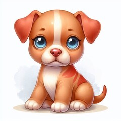 Fototapeta premium Niedlicher Pitbull